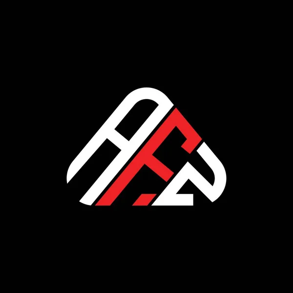 Afz Letter Logo Creative Design Vector Graphic Afz Simple Modern —  Vetores de Stock