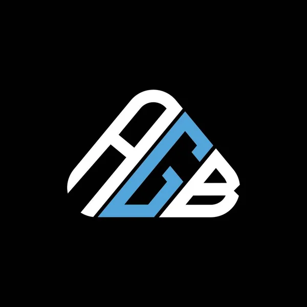 Agb Letter Logo Creative Design Vector Graphic Agb Simple Modern — Διανυσματικό Αρχείο