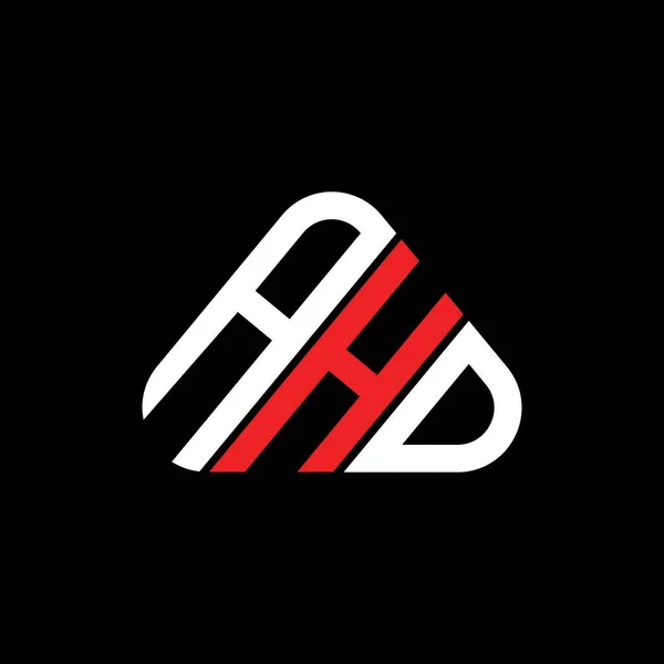 Ahd Letter Logo Creative Design Vector Graphic Ahd Simple Modern — Stok Vektör