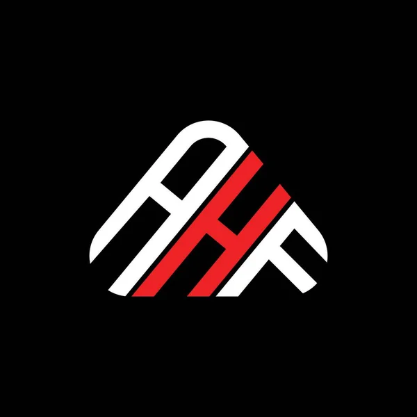 Ahf Letter Logo Creative Design Vector Graphic Ahf Simple Modern — ストックベクタ