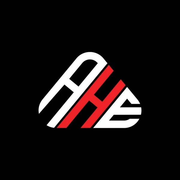Ahe Letter Logo Creative Design Vector Graphic Ahe Simple Modern — Vettoriale Stock