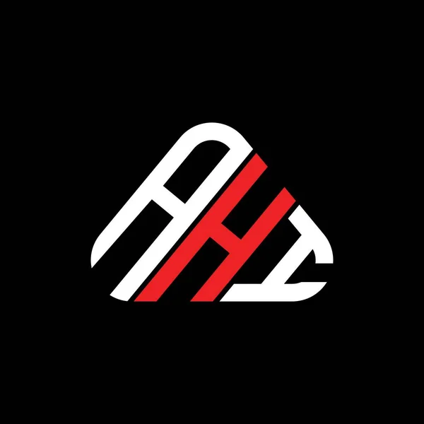 Ahi Letter Logo Creative Design Vector Graphic Ahi Simple Modern — Stock Vector