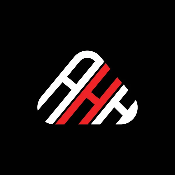 Ahh Letter Logo Creative Design Vector Graphic Ahh Simple Modern — Vettoriale Stock