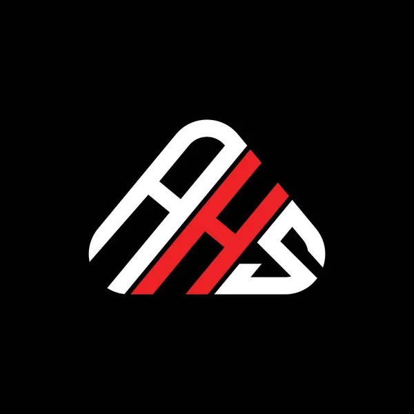 Дизайн Логотипу Літери Ahs Векторною Графікою Ahs Простий Сучасний Логотип — стоковий вектор