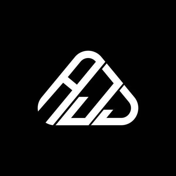 Ajj Letter Logo Creative Design Vector Graphic Ajj Simple Modern — Stockvektor
