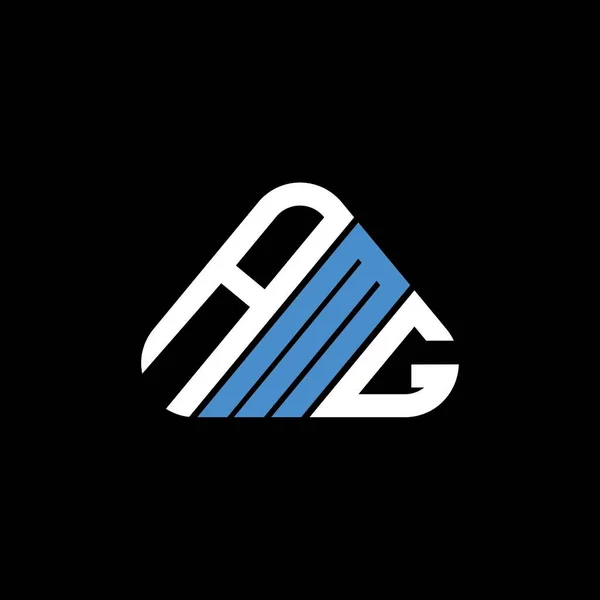 Amg Letter Logo Creative Design Vector Graphic Amg Simple Modern — Διανυσματικό Αρχείο