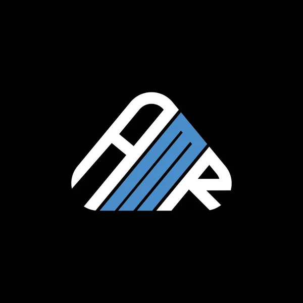 Amr Letter Logo Creative Design Vector Graphic Amr Simple Modern — 图库矢量图片