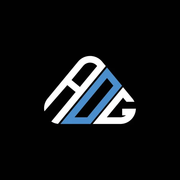 Λογότυπο Λογότυπο Aog Δημιουργικός Σχεδιασμός Διανυσματικό Γραφικό Aog Απλό Και — Διανυσματικό Αρχείο