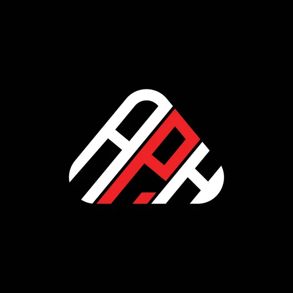 Aph Letter Logo Creative Design Vector Graphic Aph Simple Modern —  Vetores de Stock