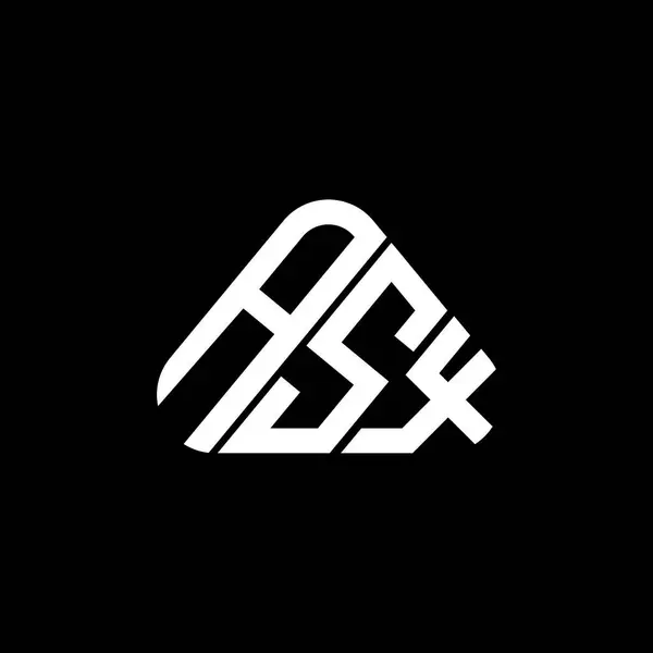 Asx Letter Logo Creative Design Vector Graphic Asx Simple Modern — ストックベクタ