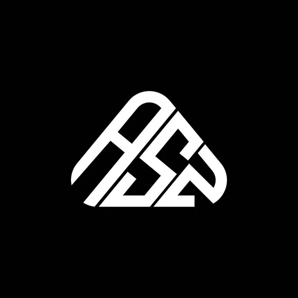 Asz Letter Logo Creative Design Vector Graphic Asz Simple Modern — ストックベクタ