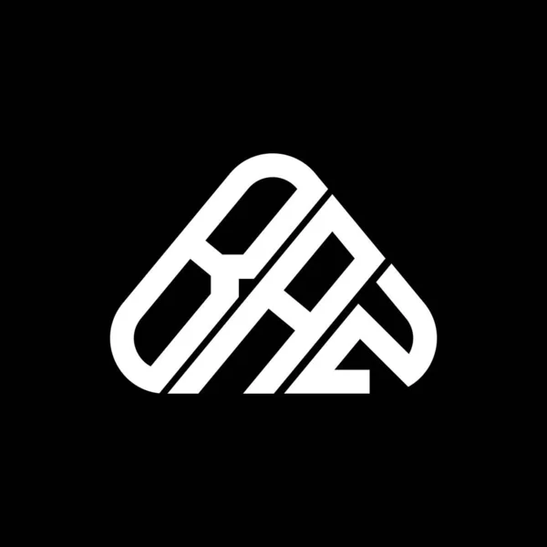 Baz字母标志创意设计与矢量图形 Baz简单现代的圆形三角形标志 — 图库矢量图片
