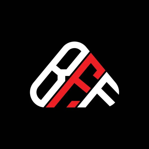 Bff Lettre Logo Design Créatif Avec Graphique Vectoriel Bff Logo — Image vectorielle
