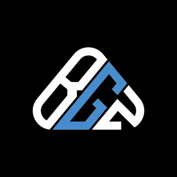 Bgz Буква Логотип Творческий Дизайн Векторной Графикой Bgz Простой Современный — стоковый вектор