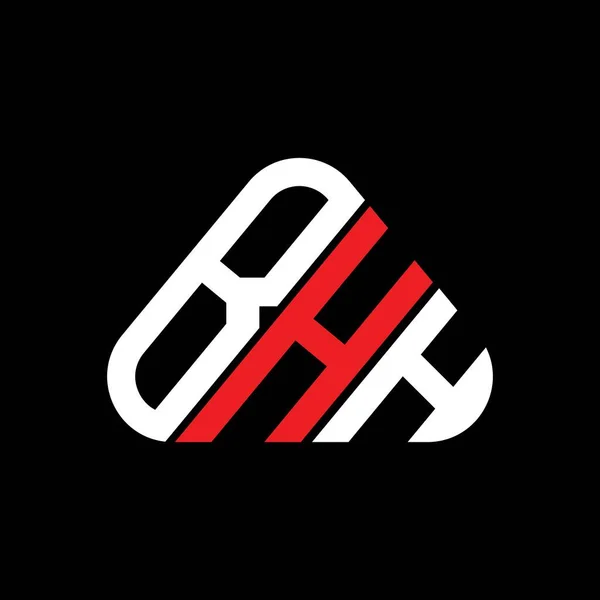 Logo Lettera Bhh Design Creativo Con Grafica Vettoriale Logo Bhh — Vettoriale Stock