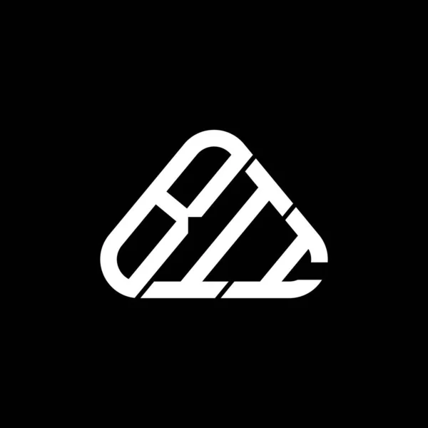 Bii Письмо Логотип Креативный Дизайн Векторной Графикой Bii Простой Современный — стоковый вектор