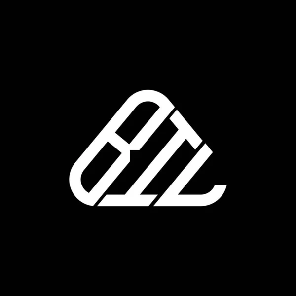 Bil Carta Logotipo Design Criativo Com Vetor Gráfico Logotipo Simples — Vetor de Stock