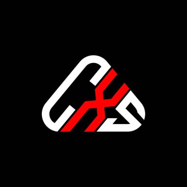CWS harf logosu yaratıcı tasarım vektör grafik, CWS basit ve modern logo yuvarlak üçgen şeklinde.