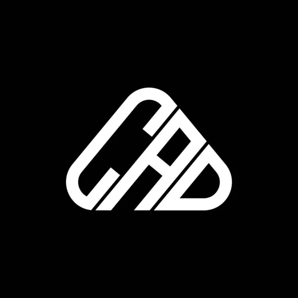Diseño Creativo Del Logotipo Letra Cad Con Gráfico Vectorial Logotipo — Vector de stock