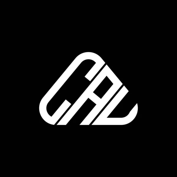 Cau Harf Logosu Tasarımı Vektör Grafik Cau Basit Modern Logo — Stok Vektör