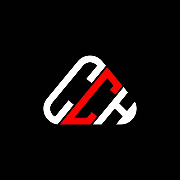 Logo Lettre Cch Design Créatif Avec Graphique Vectoriel Logo Cch — Image vectorielle