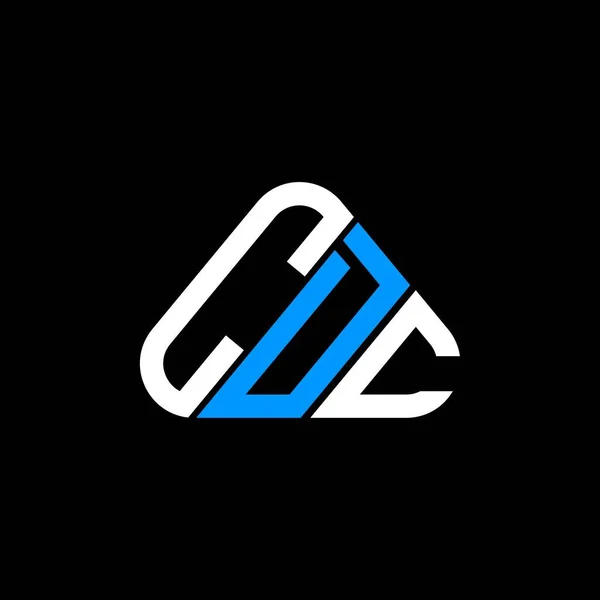 Cdc Harf Logosu Yaratıcı Tasarım Vektör Grafik Basit Modern Logo — Stok Vektör