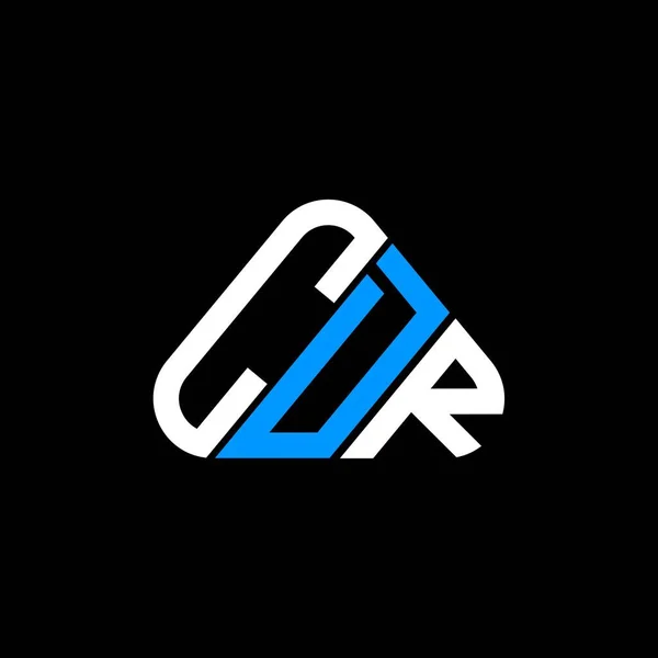 Logo Lettre Cdr Design Créatif Avec Graphique Vectoriel Logo Cdr — Image vectorielle
