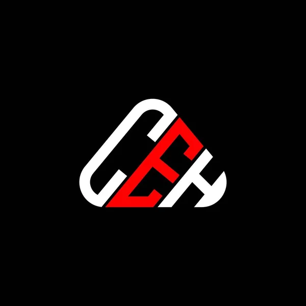 Креативный Дизайн Логотипа Ceh Векторной Графикой Простой Современный Логотип Ceh — стоковый вектор
