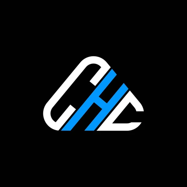 Chc Harf Logosu Yaratıcı Tasarımı Vektör Grafik Chc Basit Modern — Stok Vektör