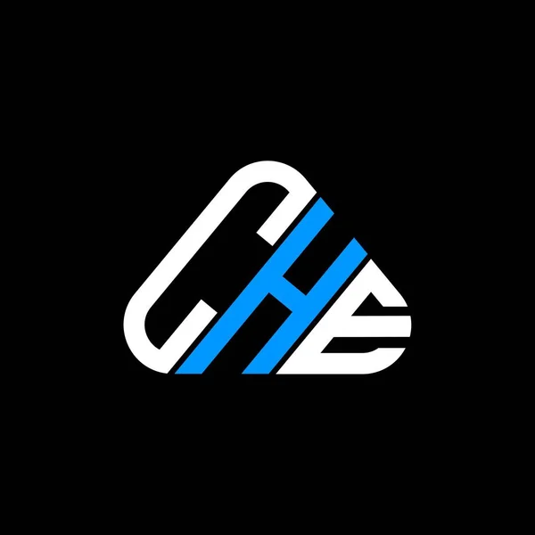Che Harf Logosu Tasarımı Vektör Grafik Che Basit Modern Logo — Stok Vektör