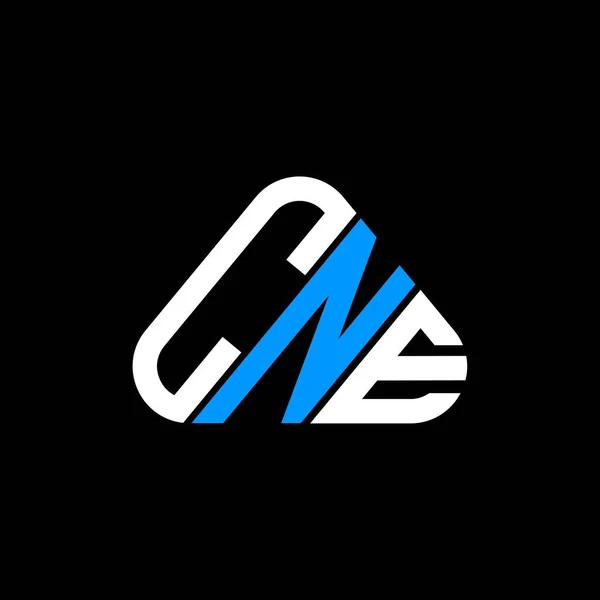 Cne Letter Logo Creative Design Vector Graphic Cne Simple Modern — Stock Vector