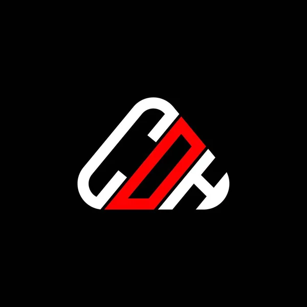 Coh Harf Logosu Tasarımı Vektör Grafik Coh Basit Modern Logo — Stok Vektör