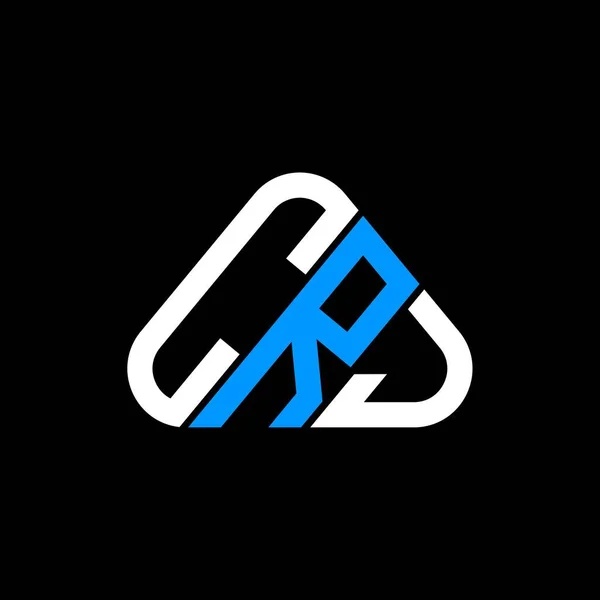Diseño Creativo Del Logotipo Letra Crj Con Gráfico Vectorial Logotipo — Vector de stock