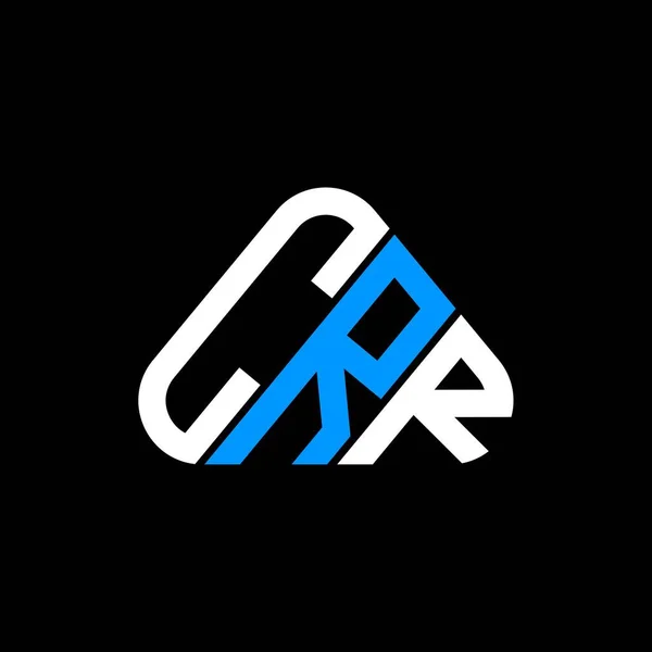 Crr Bokstav Logotyp Kreativ Design Med Vektor Grafik Crr Enkel — Stock vektor