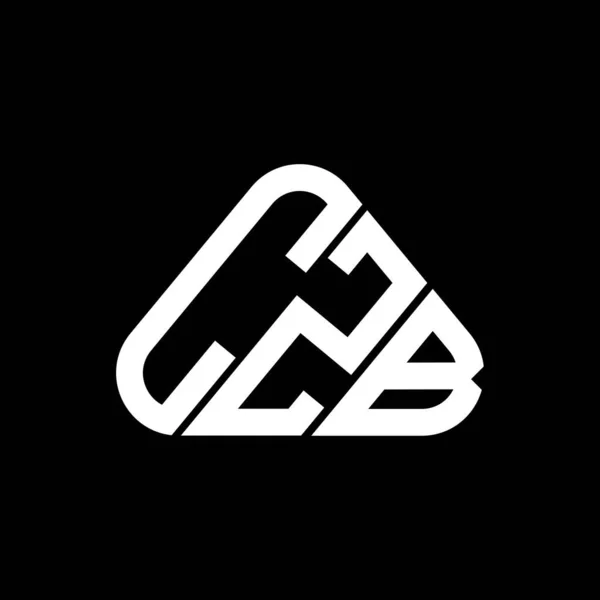 Diseño Creativo Del Logotipo Letra Czb Con Gráfico Vectorial Logotipo — Vector de stock