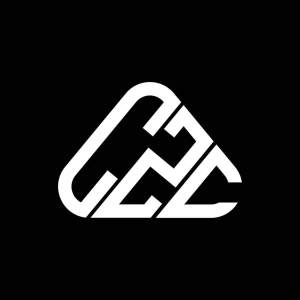 Czc Harf Logosu Tasarımı Vektör Grafik Czc Basit Modern Logo — Stok Vektör