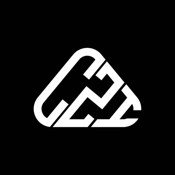 Czi Буква Логотип Креативный Дизайн Векторной Графикой Czi Простой Современный — стоковый вектор
