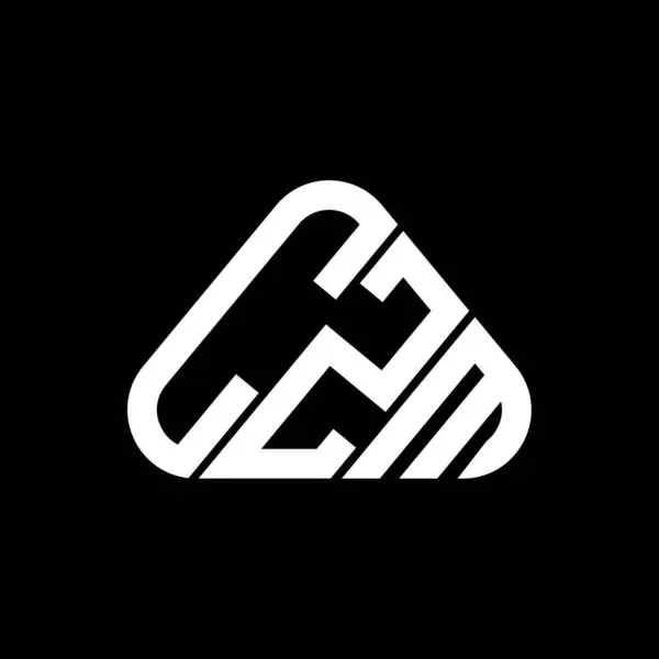 Czm Буква Логотип Креативный Дизайн Векторной Графикой Czm Простой Современный — стоковый вектор