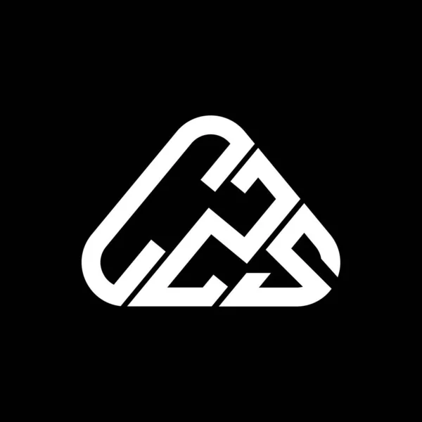 Czs Буква Логотип Креативный Дизайн Векторной Графикой Czs Простой Современный — стоковый вектор