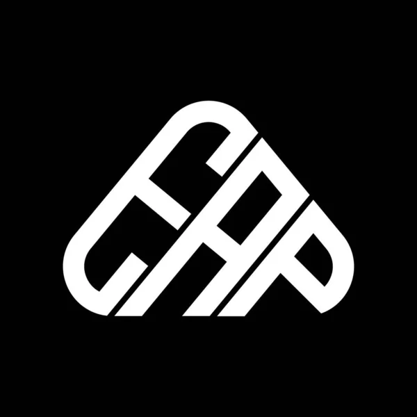 Diseño Creativo Del Logotipo Letra Eap Con Gráfico Vectorial Logotipo — Vector de stock