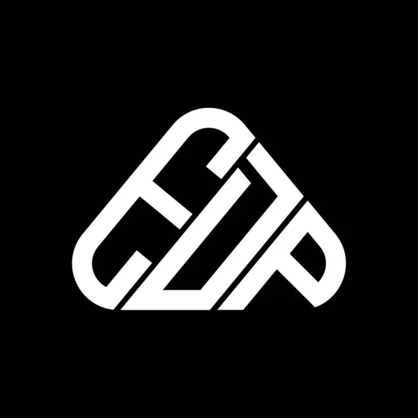 Edp Letter Logo Creatief Ontwerp Met Vector Grafische Edp Eenvoudige — Stockvector
