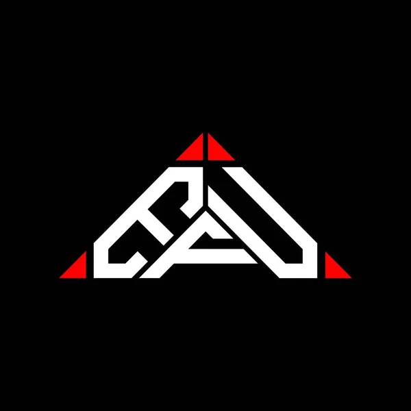 Креативный Дизайн Логотипа Ефу Векторной Графикой Простой Современный Логотип Ефу — стоковый вектор