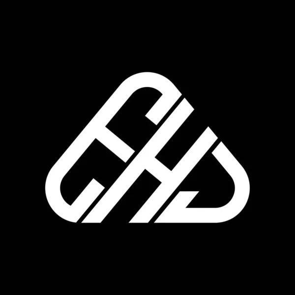 Креативный Дизайн Логотипа Ehj Векторной Графикой Простой Современный Логотип Ehj — стоковый вектор