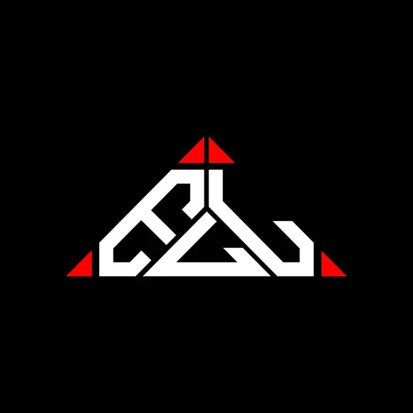 Ell Carta Logotipo Design Criativo Com Vetor Gráfico Ell Logotipo —  Vetores de Stock