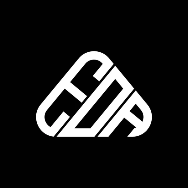 Eoa Písmenné Logo Kreativní Design Vektorovou Grafikou Eoa Jednoduché Moderní — Stockový vektor