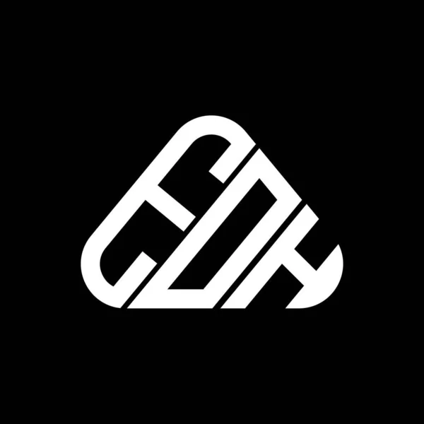 Eoh Harf Logosu Yaratıcı Tasarım Vektör Grafik Eoh Basit Modern — Stok Vektör