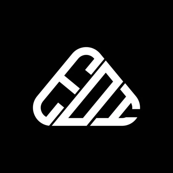 Eoi Harfi Yaratıcı Logosu Vektör Grafiği Eoi Basit Modern Logosu — Stok Vektör
