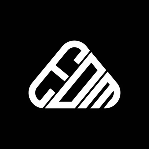 Eom Письмо Логотип Креативный Дизайн Векторной Графикой Eom Простой Современный — стоковый вектор