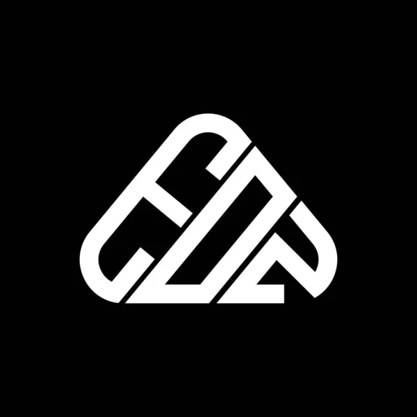 Eoz Brief Logo Kreatives Design Mit Vektorgrafik Eoz Einfaches Und — Stockvektor
