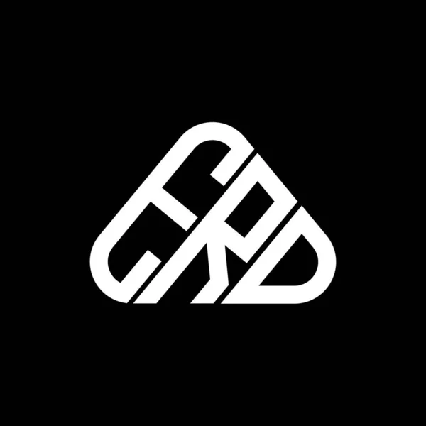 Diseño Creativo Del Logotipo Letra Erd Con Gráfico Vectorial Logotipo — Vector de stock